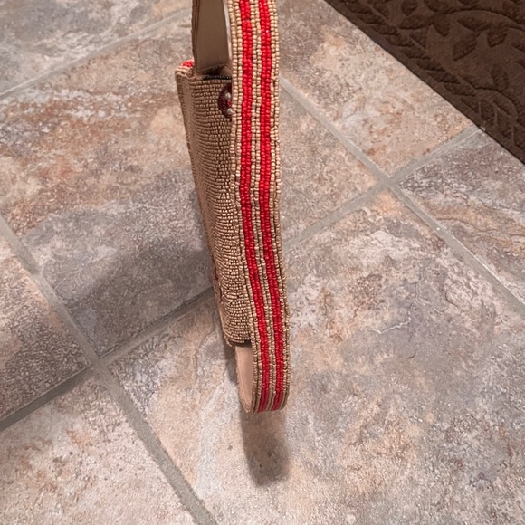 Anthropologie The Fiona Beaded Bag: Food & Drink Edition Mushroom NWT - Picture 9 of 16